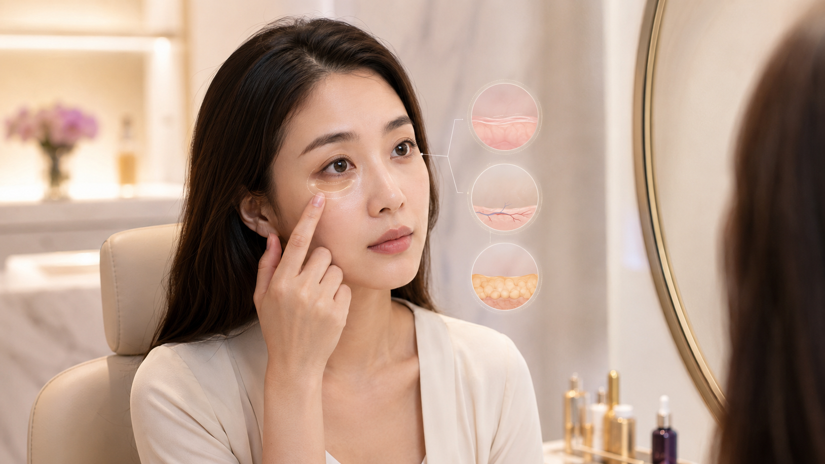 Realistic expectations for dark eye circle treatment results