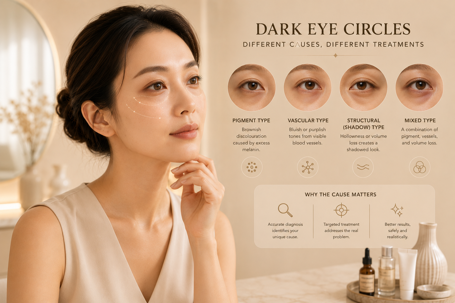 Dark Eye Circle Treatment in Malaysia: Types, Causes & Options