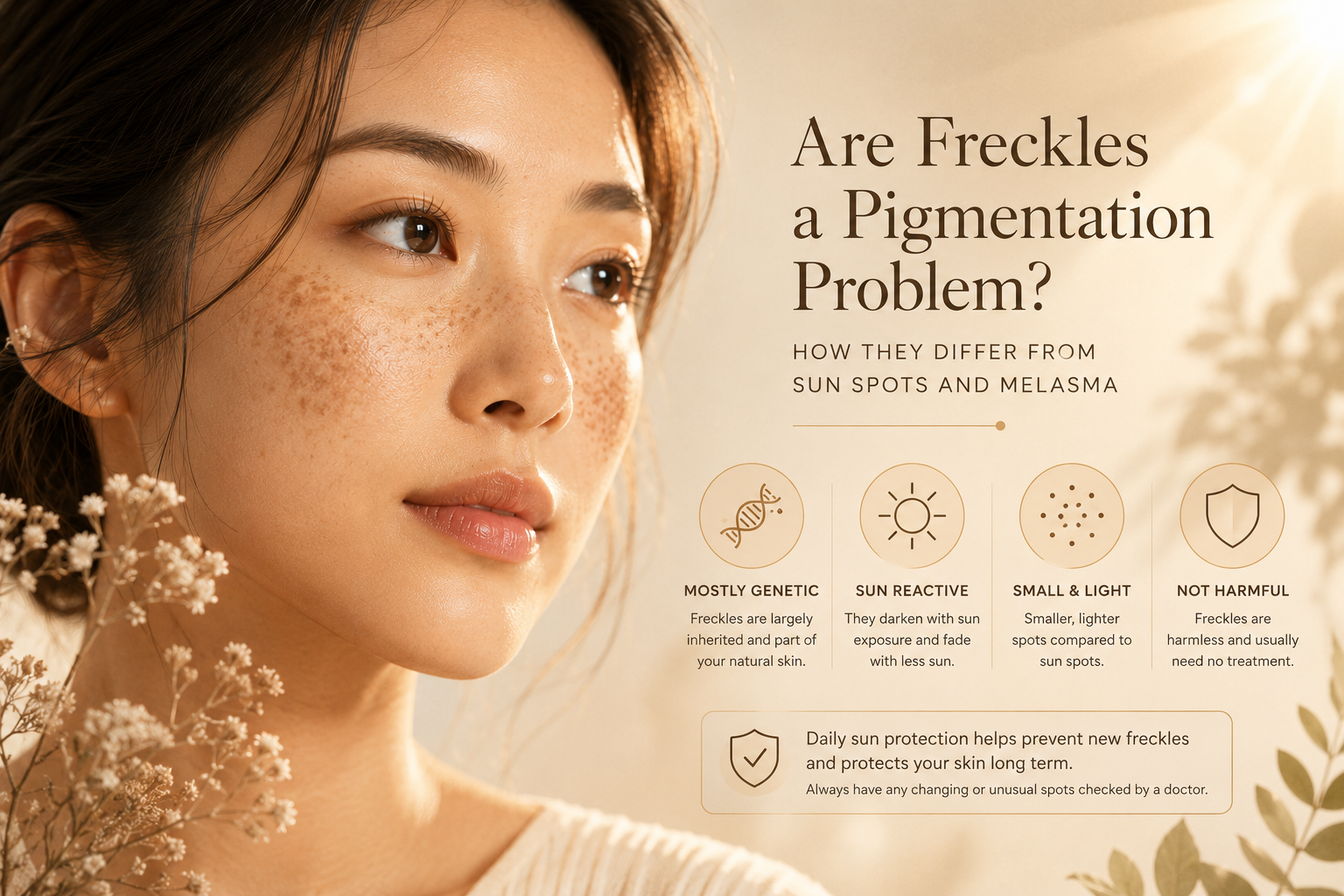 Are Freckles a Pigmentation Problem? How They Differ Before Treatment