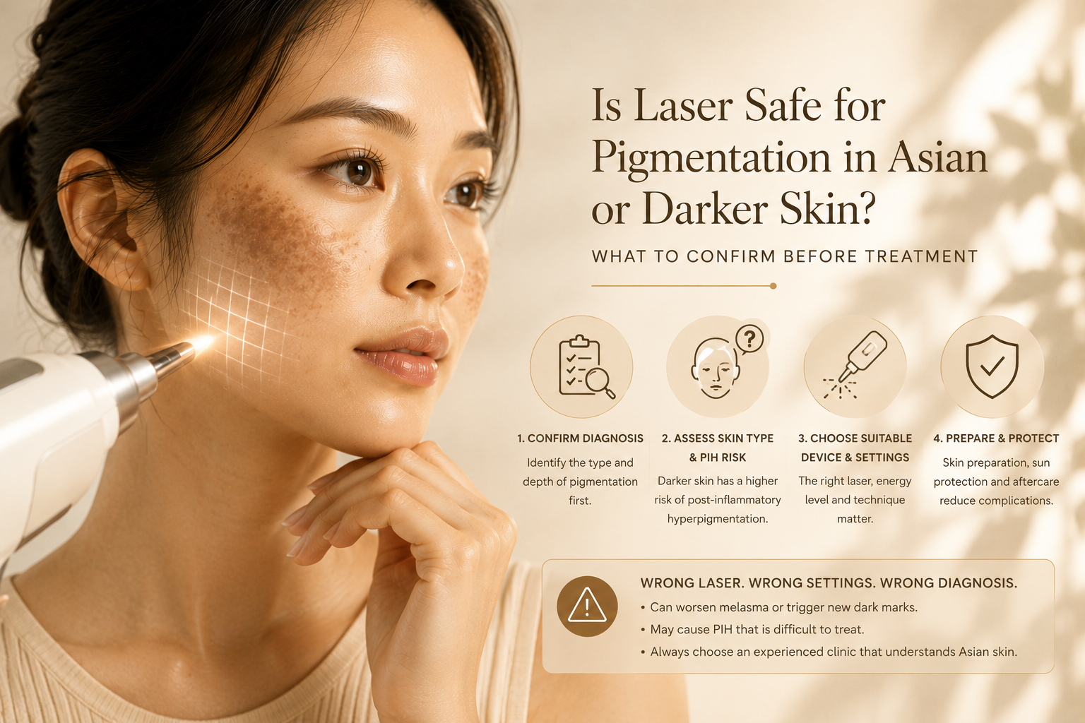 Is Laser Safe for Pigmentation in Asian or Darker Skin?