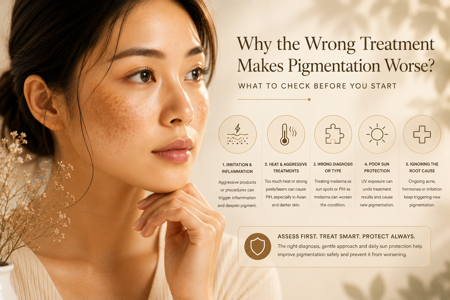 Why Does Choosing the Wrong Treatment Make Pigmentation Worse?