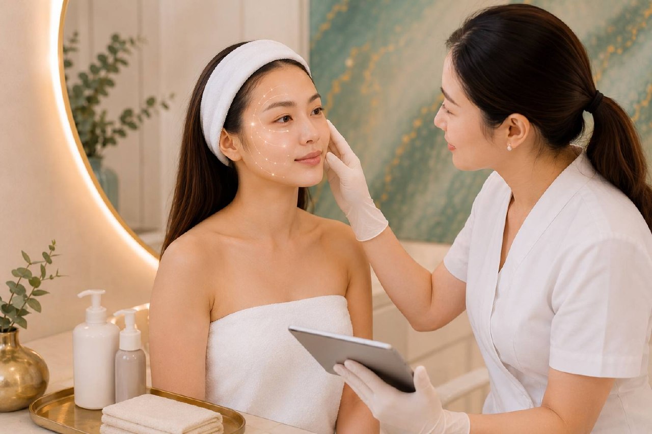 Post-treatment review and aftercare after Hyalual Electri skin booster treatment