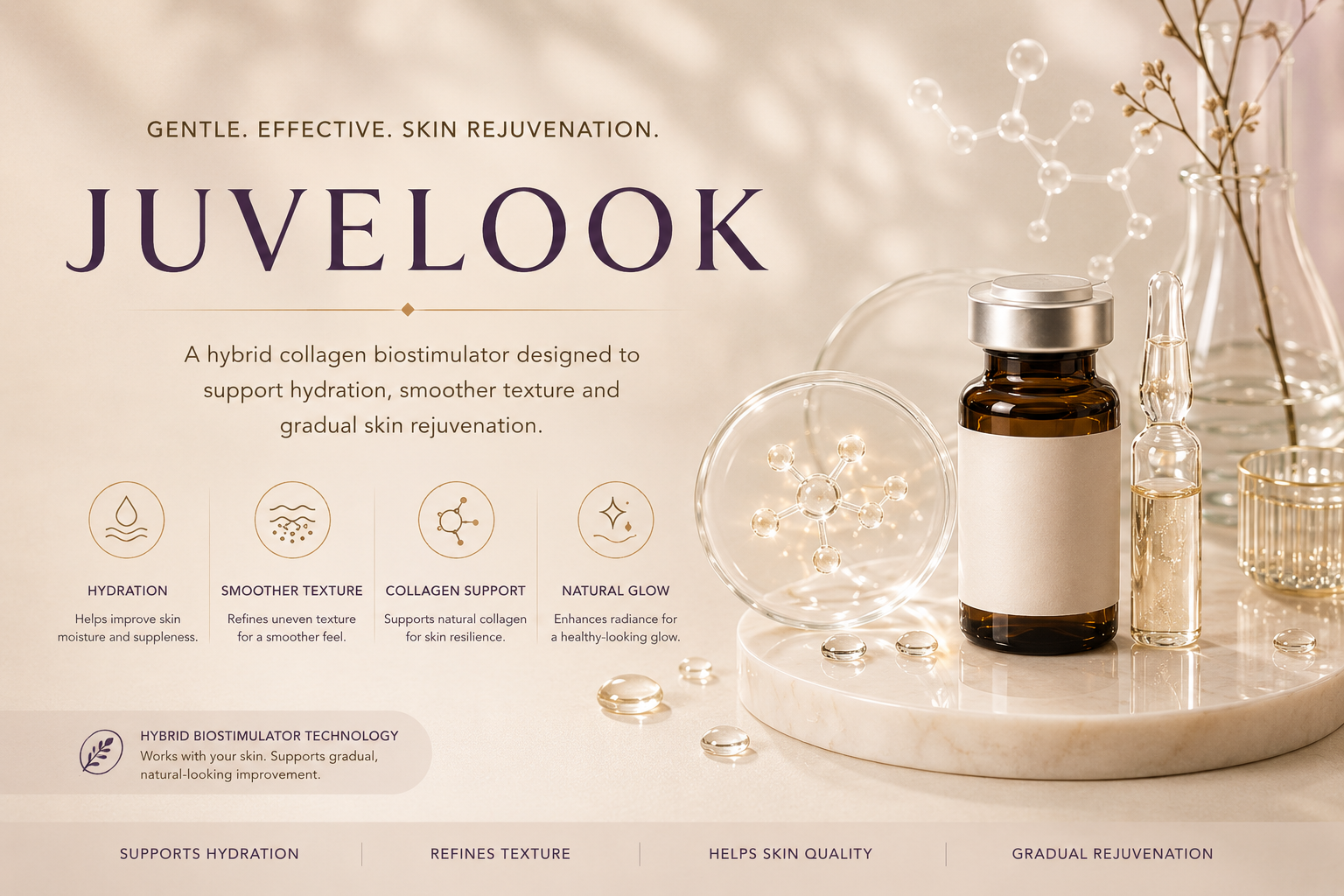 Juvelook biostimulator treatment consultation at Klinik Dr Diana for skin rejuvenation, hydration and collagen support