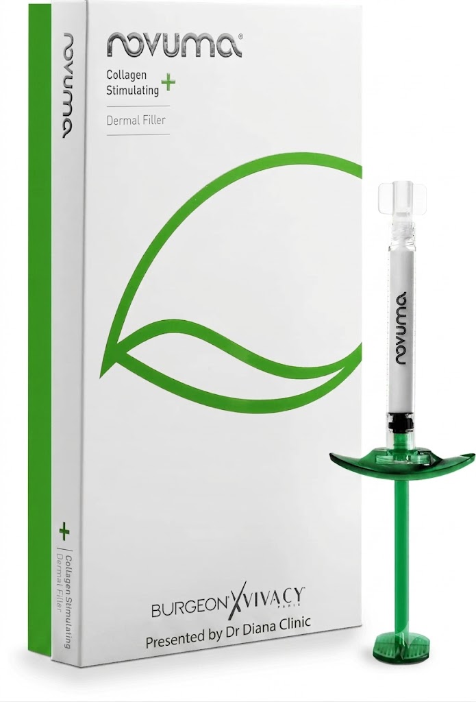 Novuma biostimulator treatment for collagen regeneration and facial firmness at Klinik Dr Diana