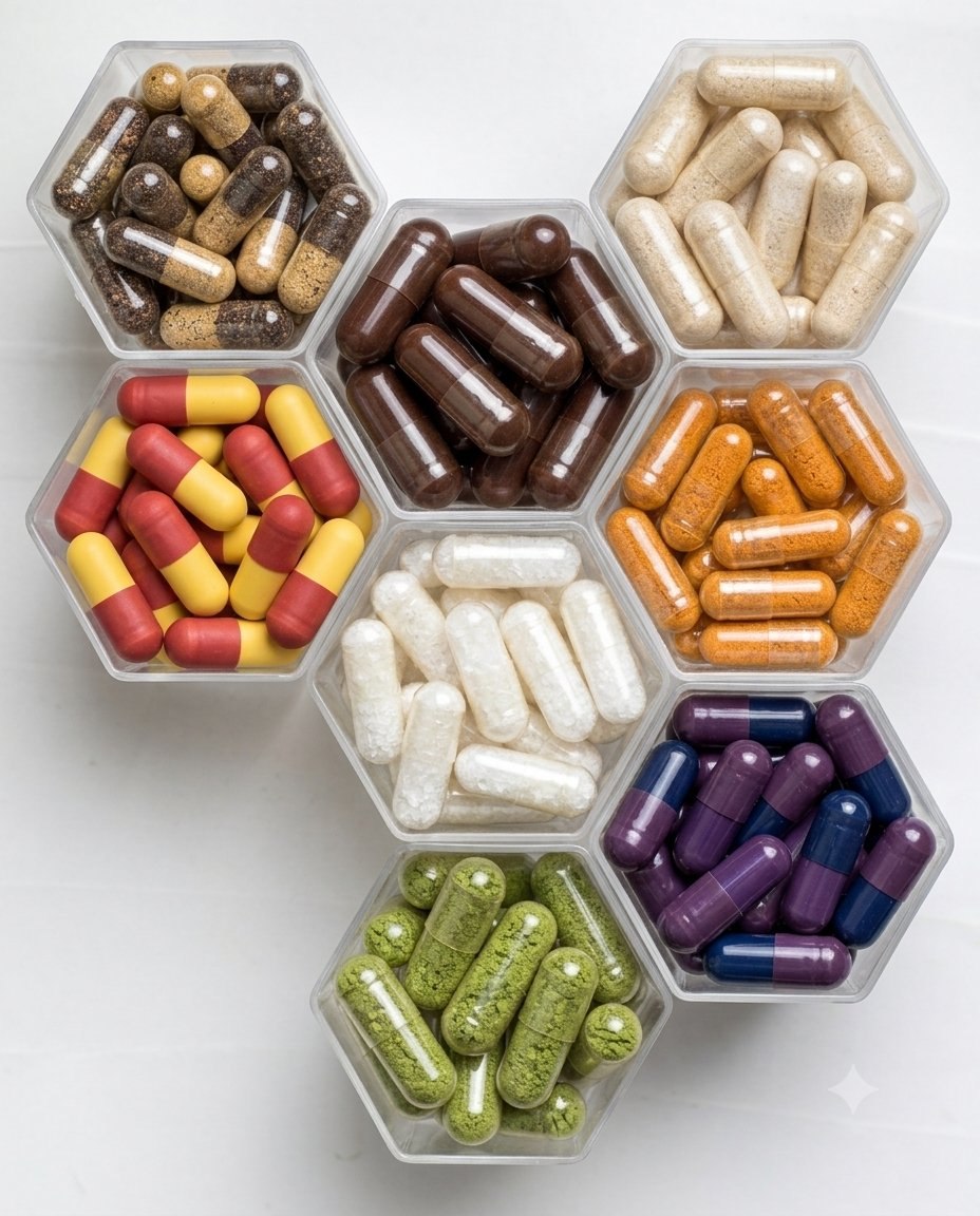 Oral supplements used to support pigmentation treatment from within