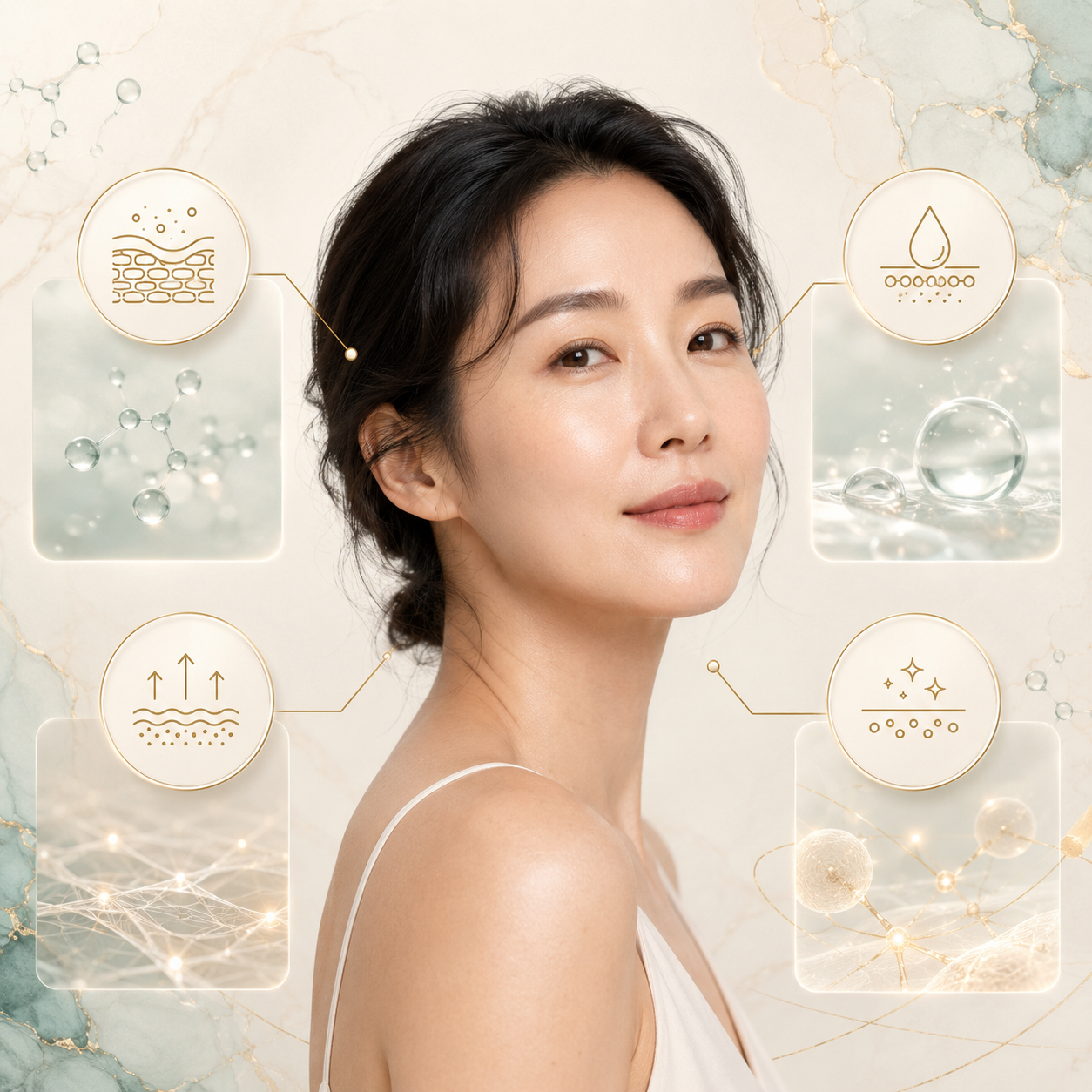 Plenhyage Strong XL benefits for hydration, firmness, skin repair and skin quality at Klinik Dr Diana