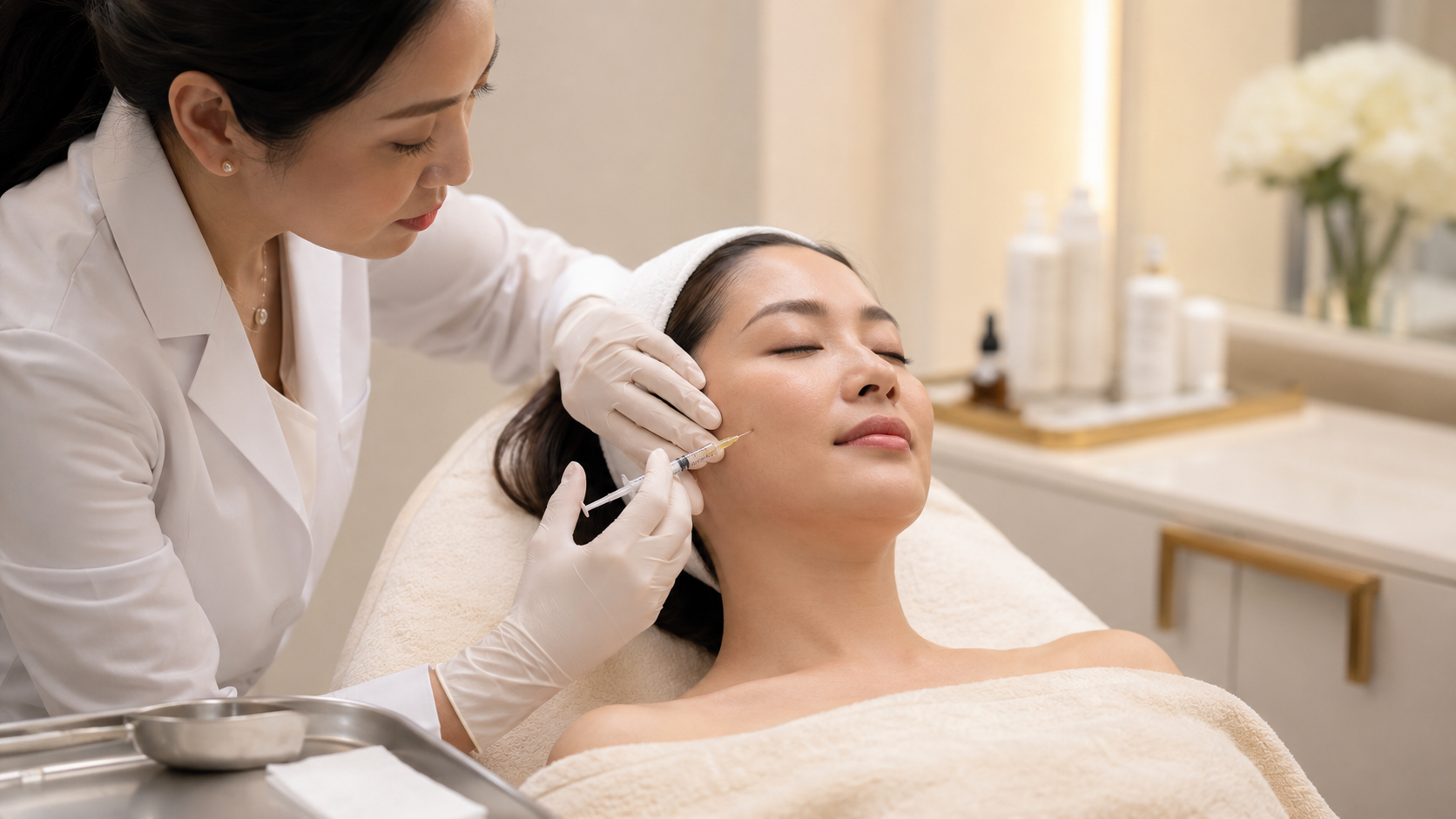 Plenhyage Strong XL injectable polynucleotide treatment in a medical aesthetic clinic